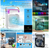 Portable Humidifier Air Cooler Mist Fan